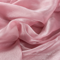 wrinkle organza scrunchie fabric for wedding dress